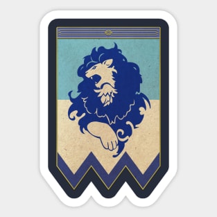 Blue Lions Sticker